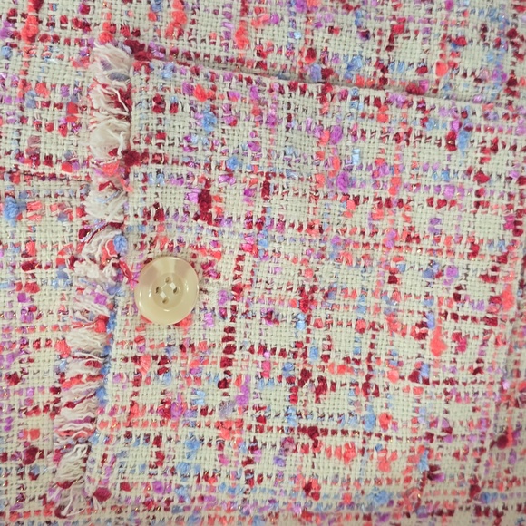 Ann Taylor 2piece Multicolor Tweed Dress And Blazer - Picture 8 of 14